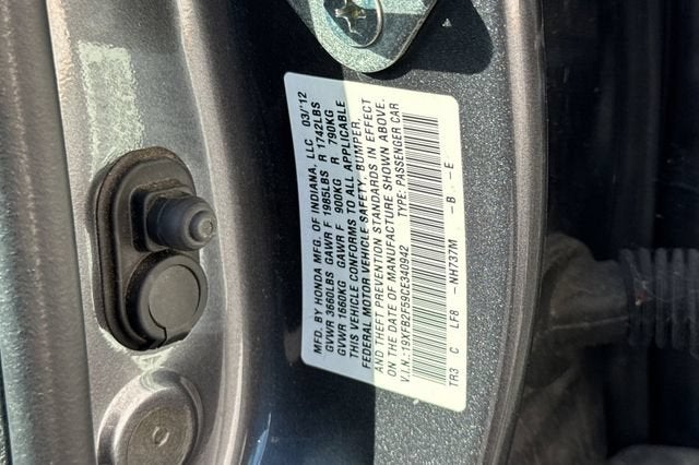 2012 Honda Civic LX Automatic