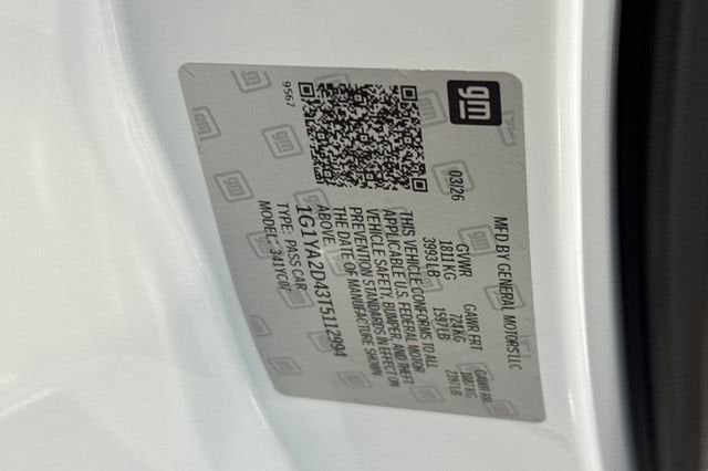 2026 Chevrolet Corvette Stingray Stingray Coupe 1LT