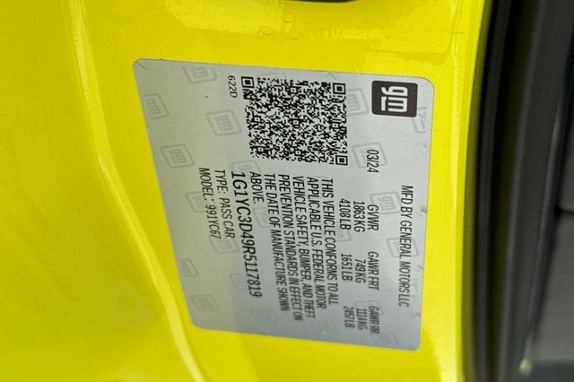 2024 Chevrolet Corvette Stingray Stingray Convertible 3LT