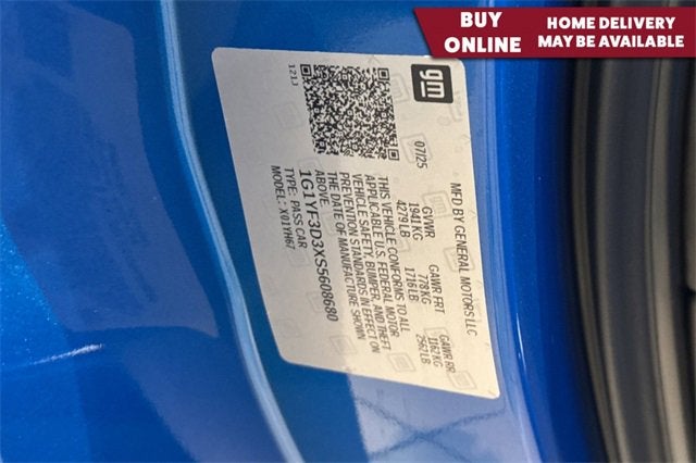 2025 Chevrolet Corvette Z06 Z06 Convertible 3LZ