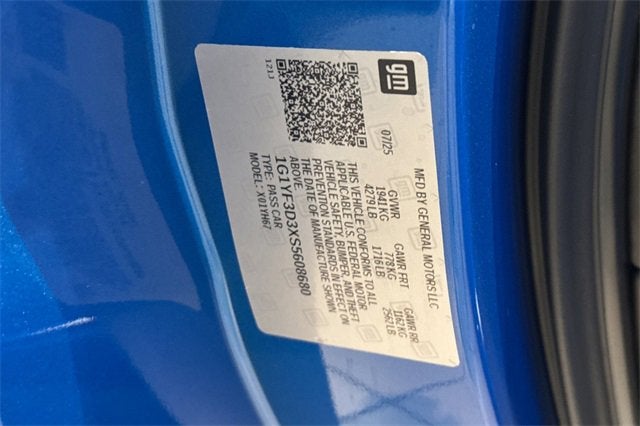 2025 Chevrolet Corvette Z06 Z06 Convertible 3LZ