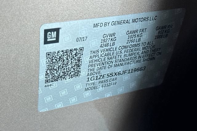 2018 Chevrolet Malibu Premier