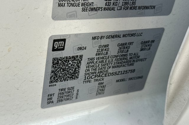 2025 Chevrolet Silverado 1500 Crew Cab Short Box 2-Wheel Drive LT