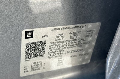 2019 Chevrolet Silverado 1500 Crew Cab Standard Box 4-Wheel Drive High Country