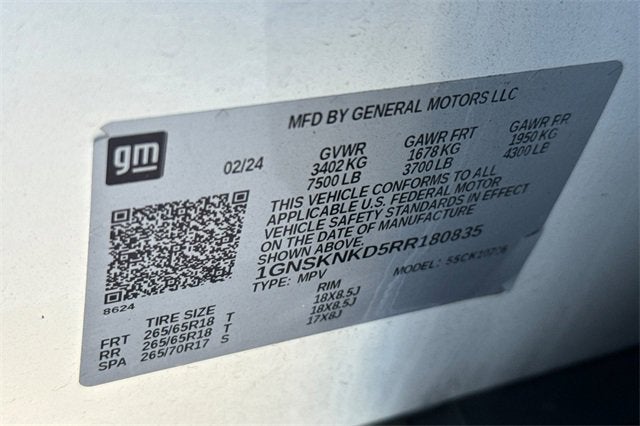 2024 Chevrolet Tahoe 4WD LT