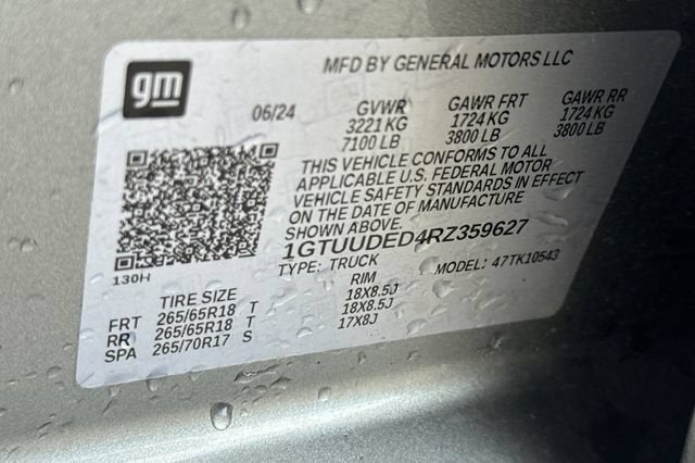 2024 GMC Sierra 1500 Crew Cab Short Box 4-Wheel Drive SLT