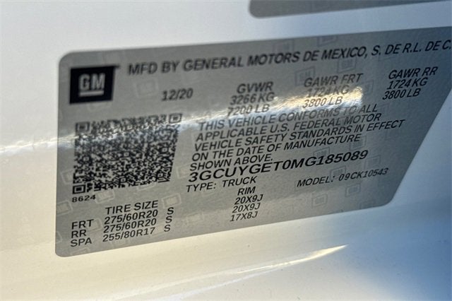 2021 Chevrolet Silverado 1500 Crew Cab Short Box 4-Wheel Drive LTZ