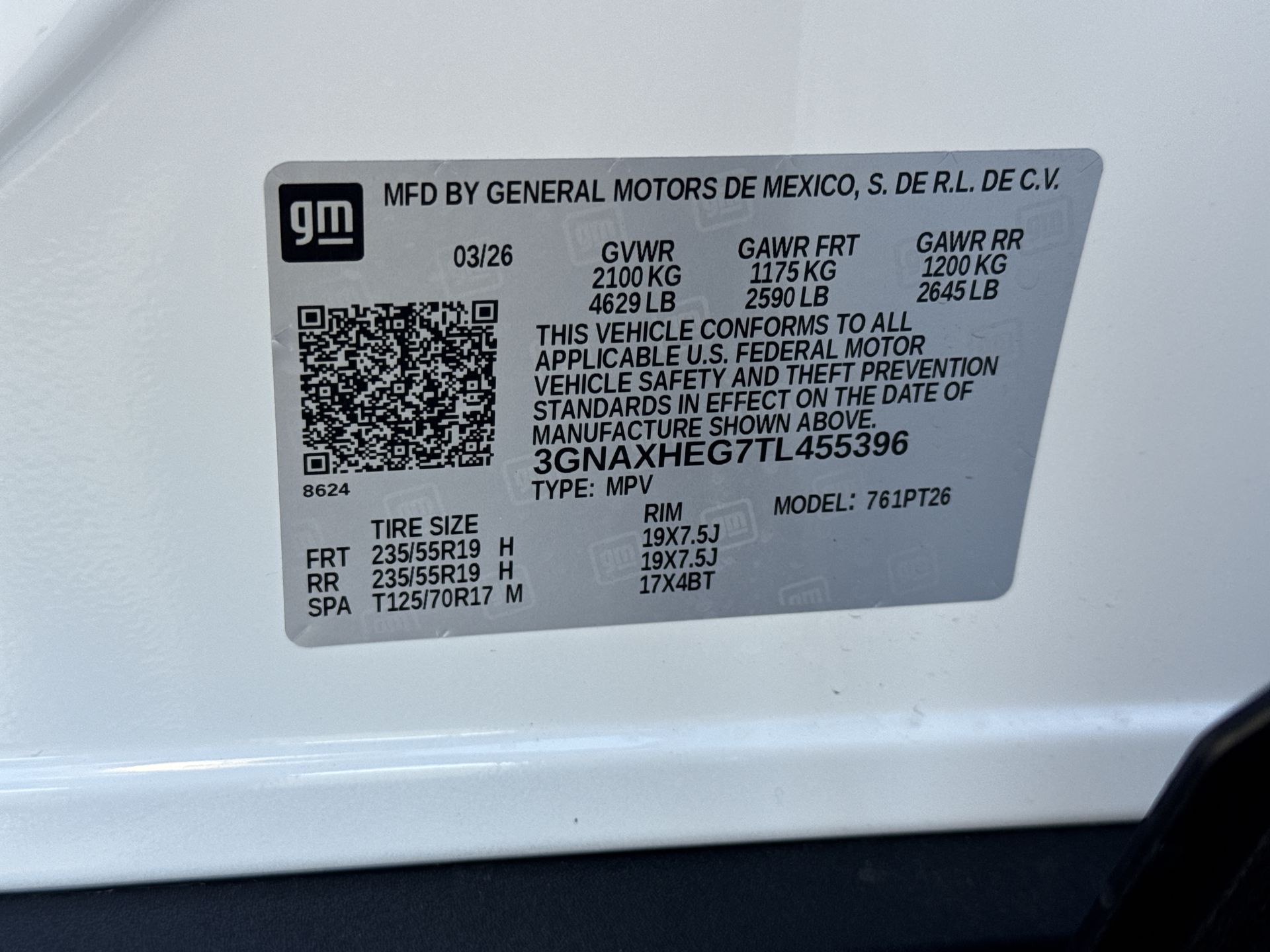 2026 Chevrolet Equinox FWD LT