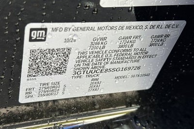 2025 GMC Sierra 1500 Crew Cab Short Box 4-Wheel Drive Elevation 3SB