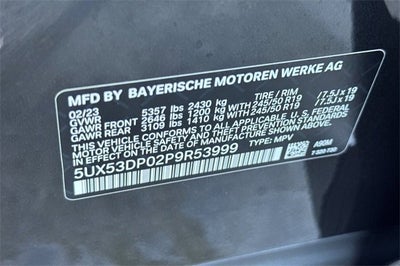 2023 BMW X3 Sports Activity Vehicle