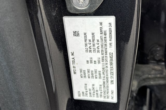 2024 Tesla Model 3 RWD *Ltd Avail*