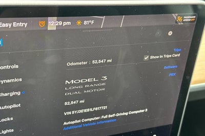 2020 Tesla Model 3 Long Range AWD
