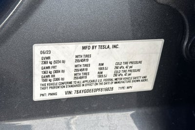2023 Tesla Model Y Long Range AWD