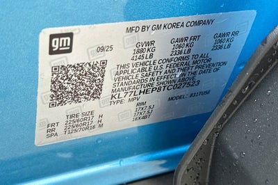 2026 Chevrolet Trax FWD 4dr LT