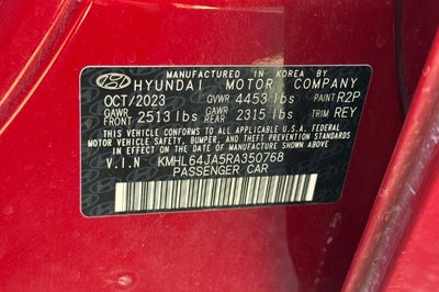 2024 Hyundai Sonata SEL 2.5L FWD