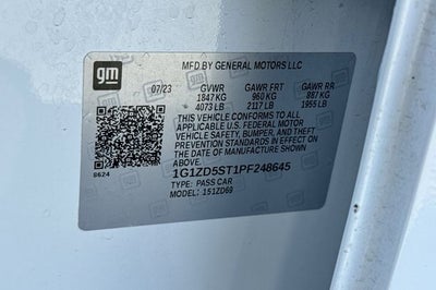 2023 Chevrolet Malibu LT 1LT