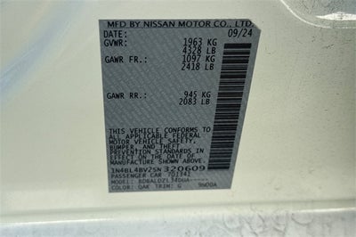 2025 Nissan Altima S