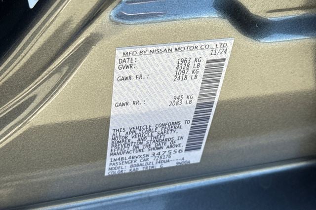 2025 Nissan Altima S