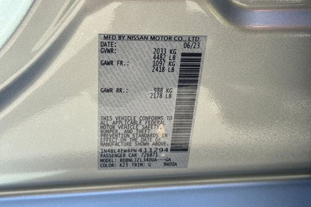 2023 Nissan Altima 2.5 SL