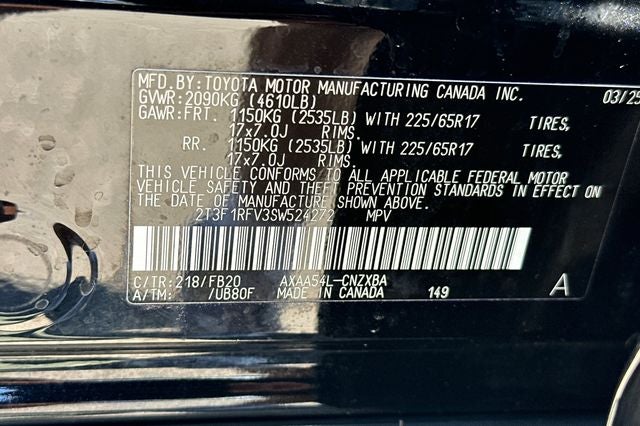 2025 Toyota RAV4 LE
