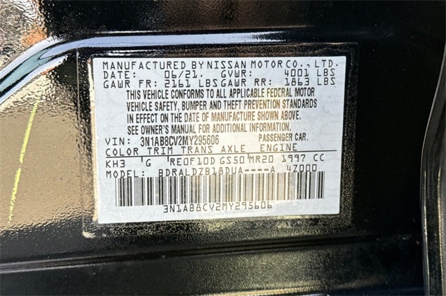 2021 Nissan Sentra SV SV