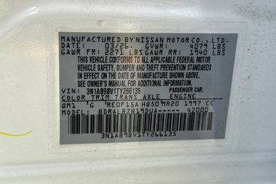 2026 Nissan Sentra S
