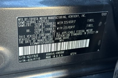 2023 Toyota RAV4 Hybrid LE
