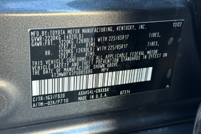 2023 Toyota RAV4 Hybrid LE