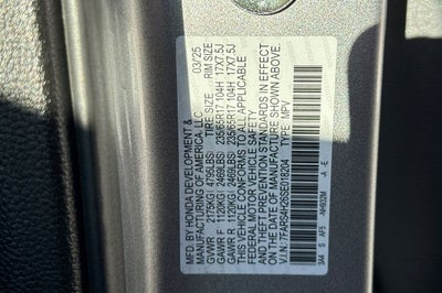 2025 Honda CR-V LX