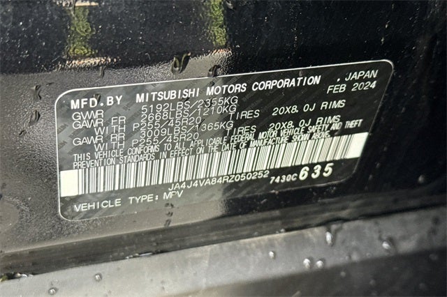 2024 Mitsubishi Outlander SE SE