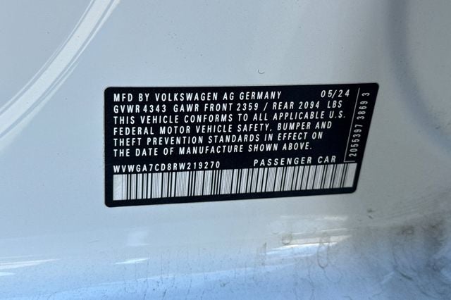 2024 Volkswagen Golf GTI 2.0T S