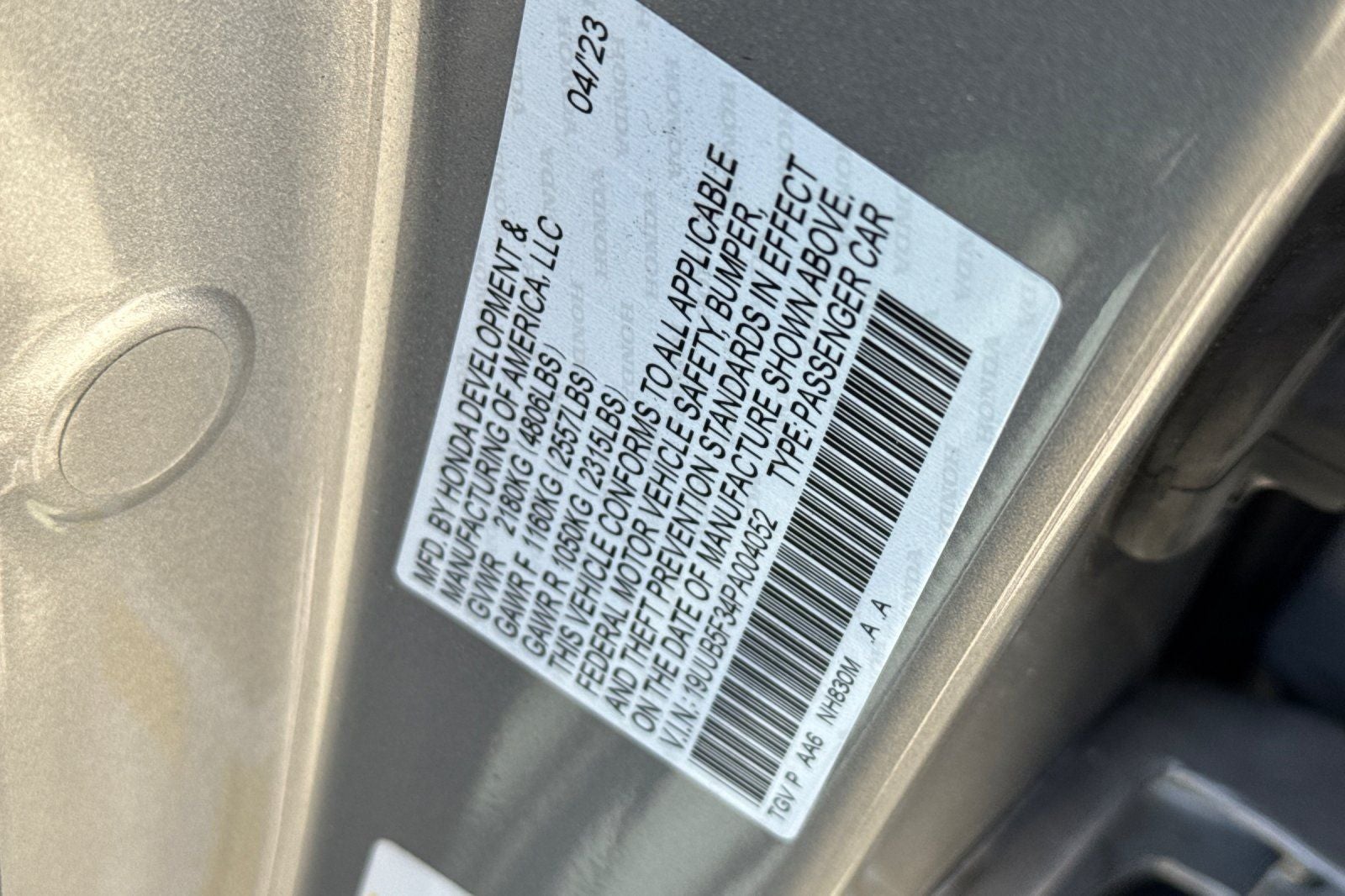 2023 Acura TLX Base Base