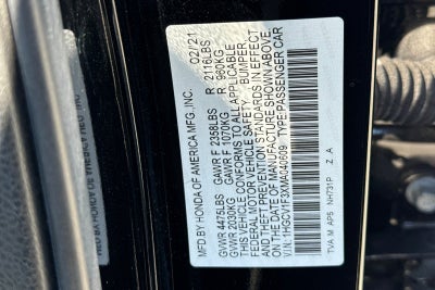 2021 Honda Accord Sport