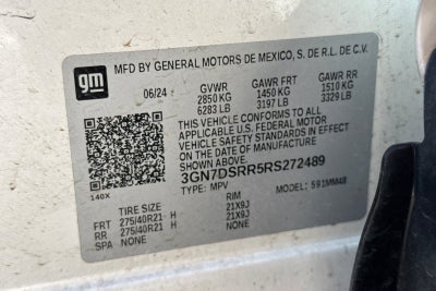 2024 Chevrolet Equinox EV RS