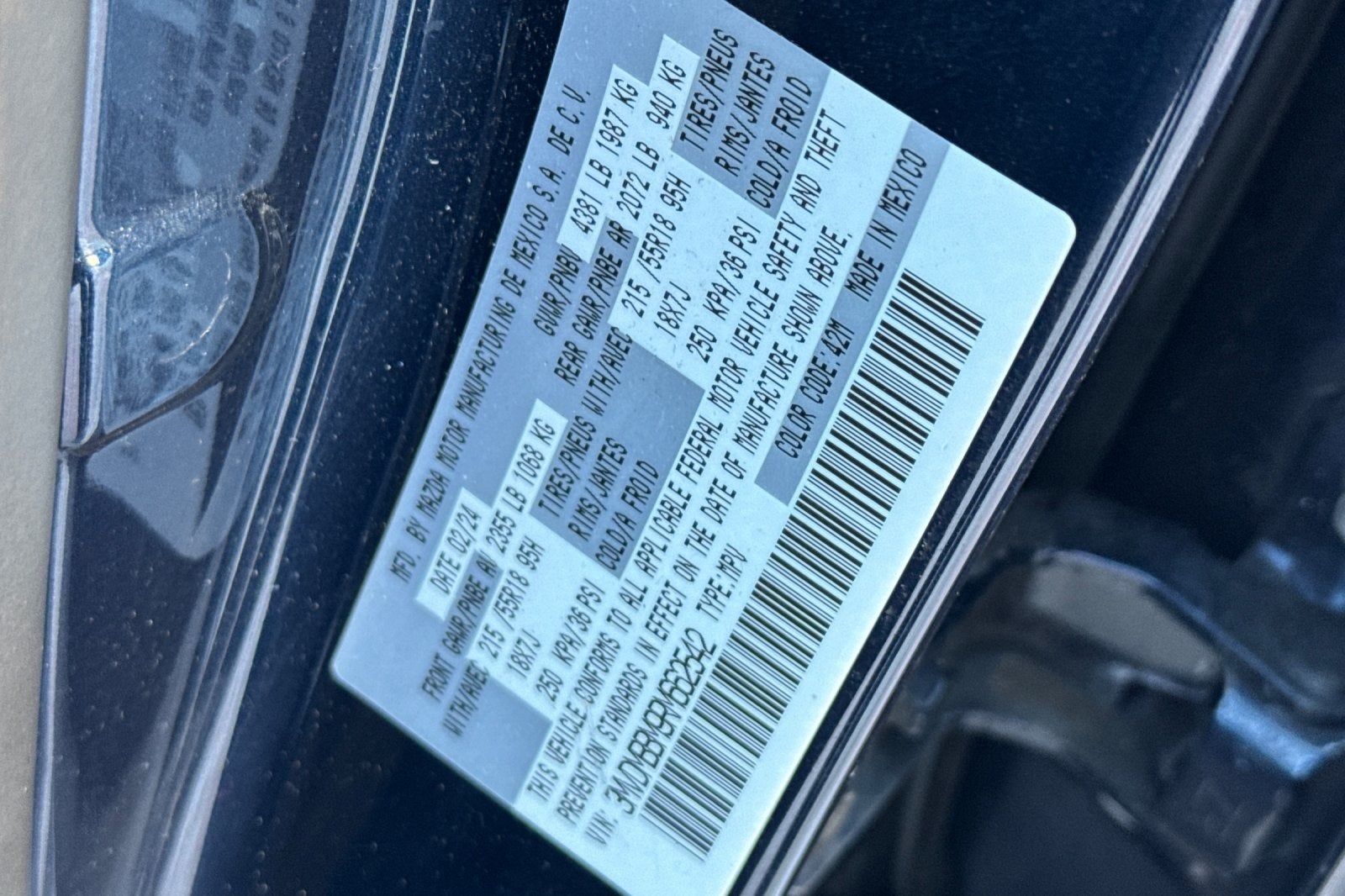 2024 Mazda Mazda CX-30 2.5 S Select Sport SPORT