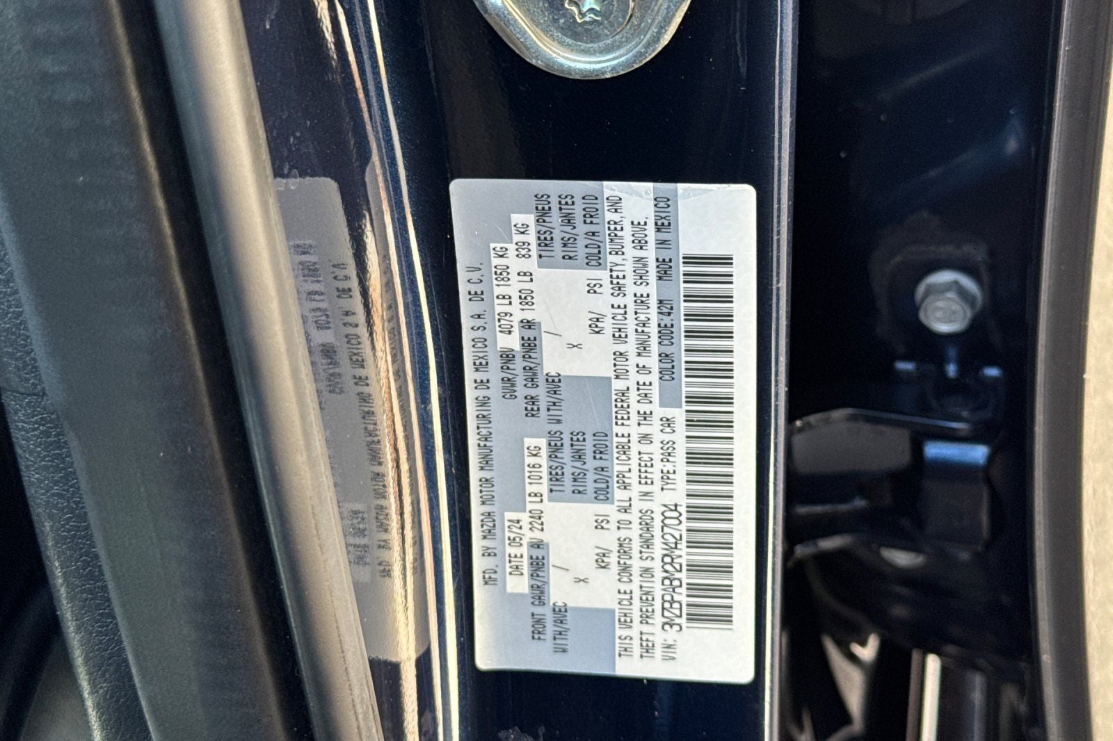 2024 Mazda Mazda3 2.5 S Select Sport SPORT