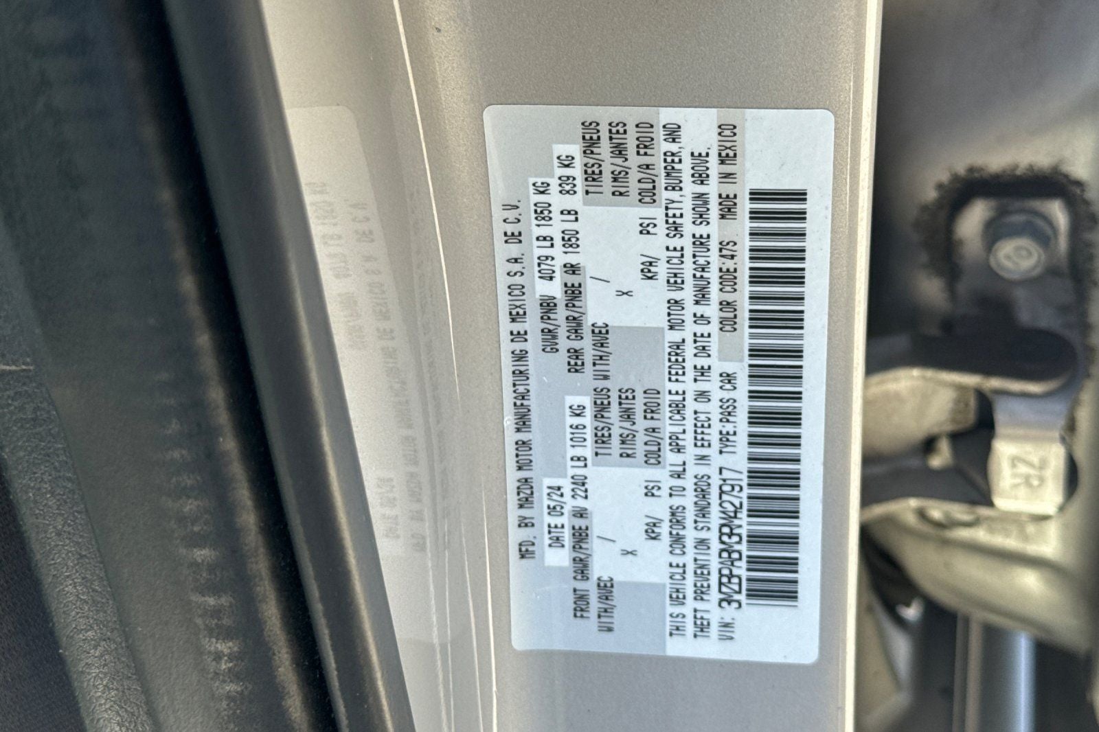 2024 Mazda Mazda3 2.5 S Select Sport