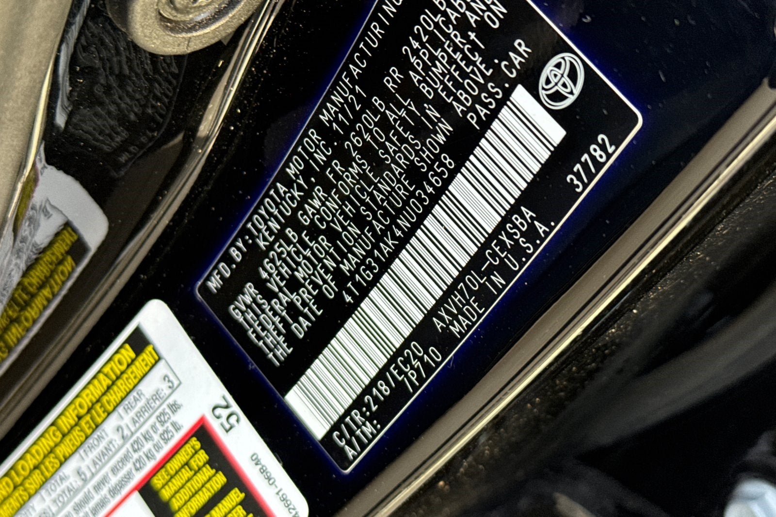 2022 Toyota Camry Hybrid Nightshade NIGHTSHADE