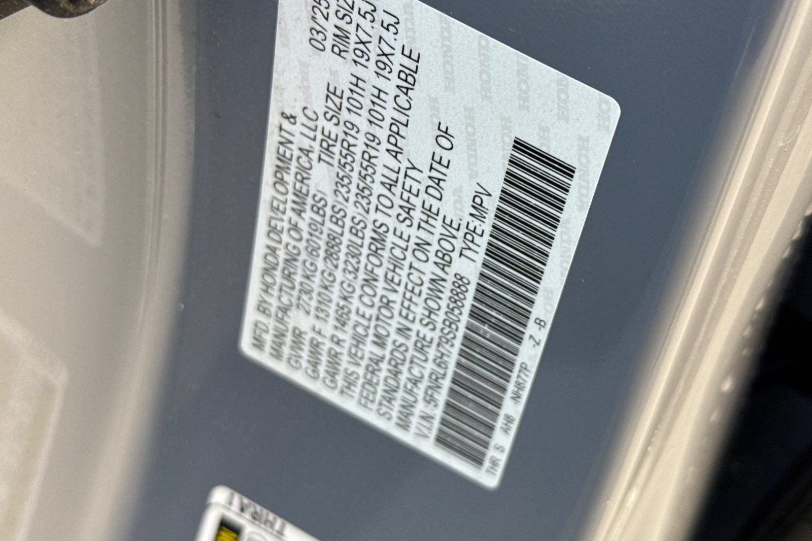 2025 Honda Odyssey Sport-L