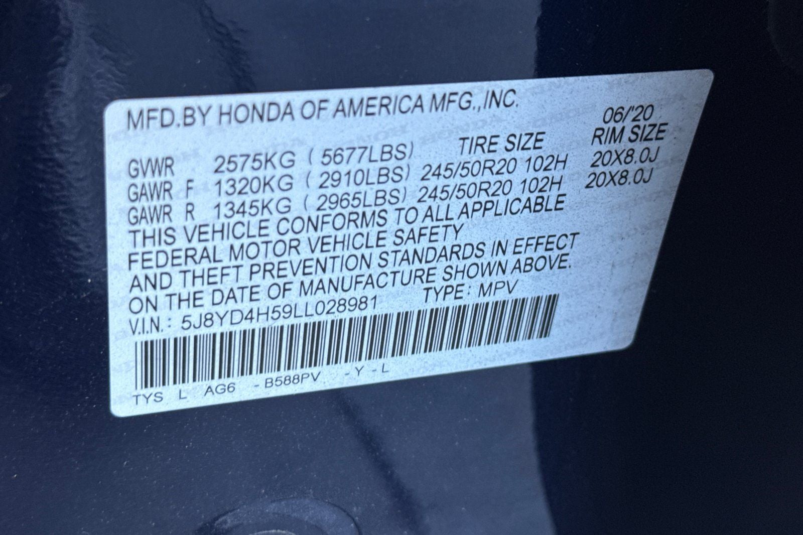 2020 Acura MDX Technology SH-AWD