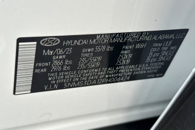 2023 Hyundai Santa Fe Hybrid SEL Premium PREMIUM