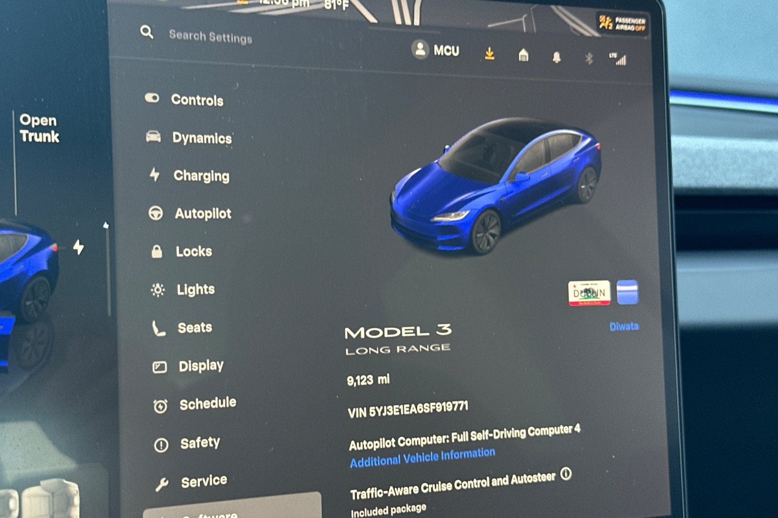 2025 Tesla Model 3 Long Range