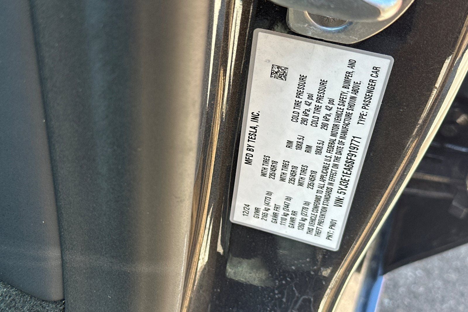 2025 Tesla Model 3 Long Range