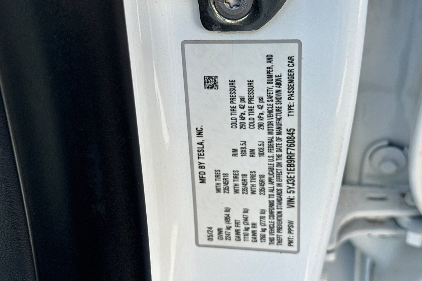 2024 Tesla Model 3 Long Range