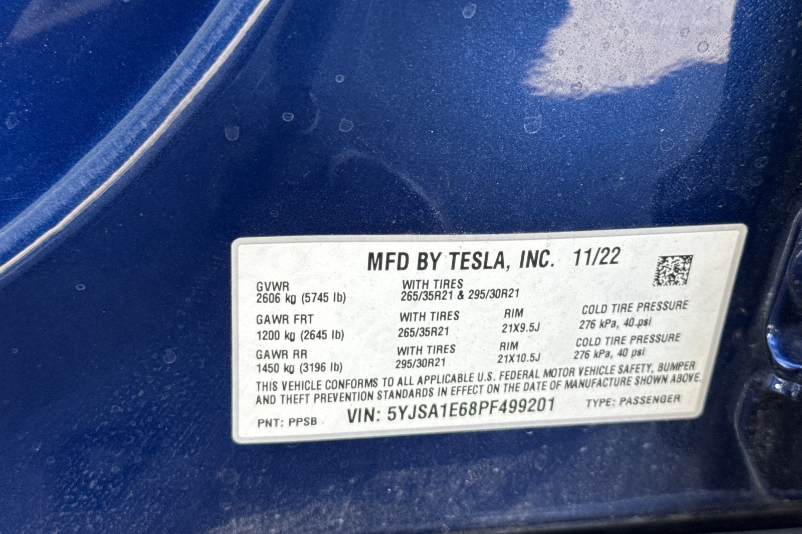 2023 Tesla Model S Plaid