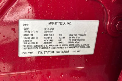 2021 Tesla Model Y Long Range