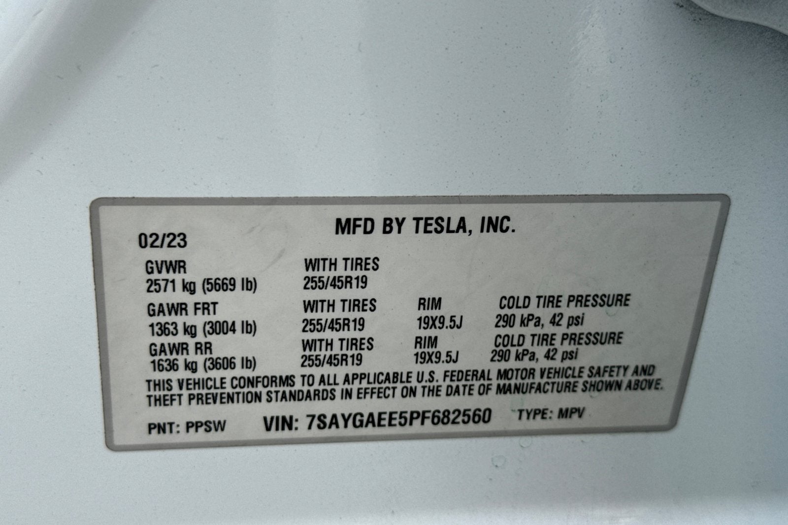 2023 Tesla Model Y Long Range