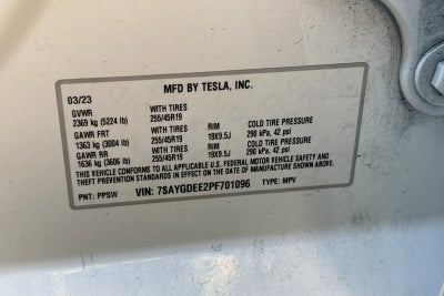 2023 Tesla Model Y Long Range