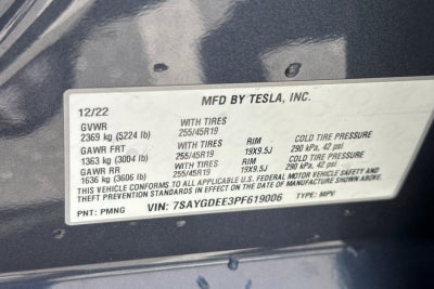 2023 Tesla Model Y Long Range
