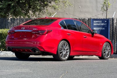 2018 INFINITI Q50 Red Sport 400